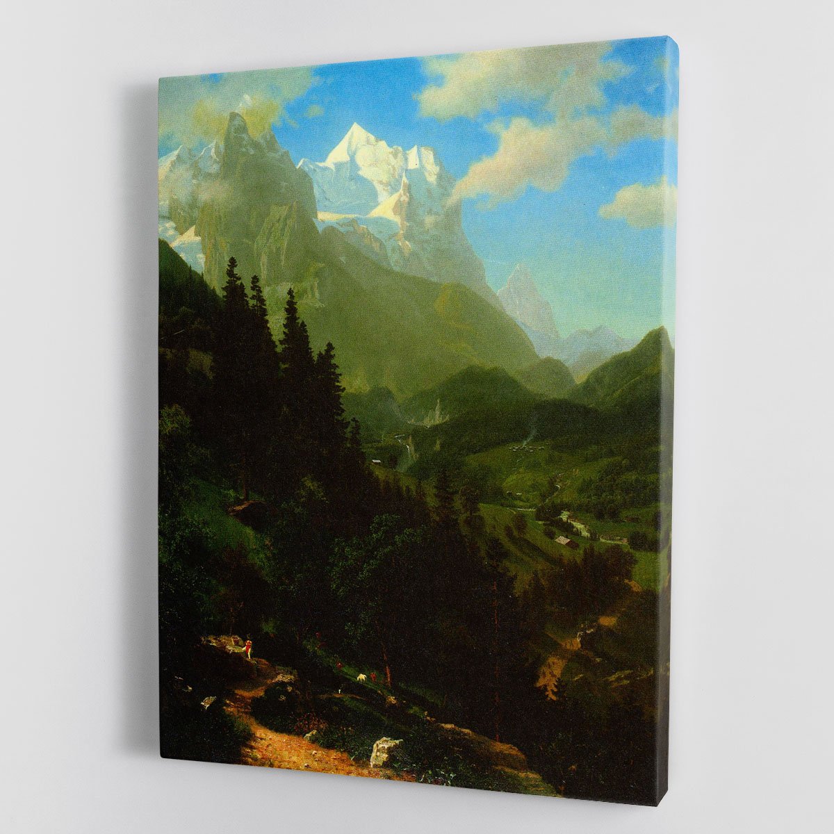 Matterhorn by Bierstadt Canvas Print or Poster
