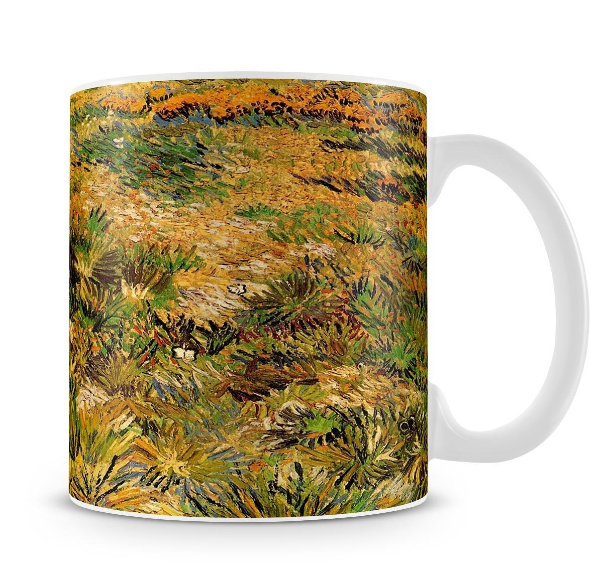 Meadow in the Garden of Saint-Paul Hospital by Van Gogh Mug - Canvas Art Rocks - 4