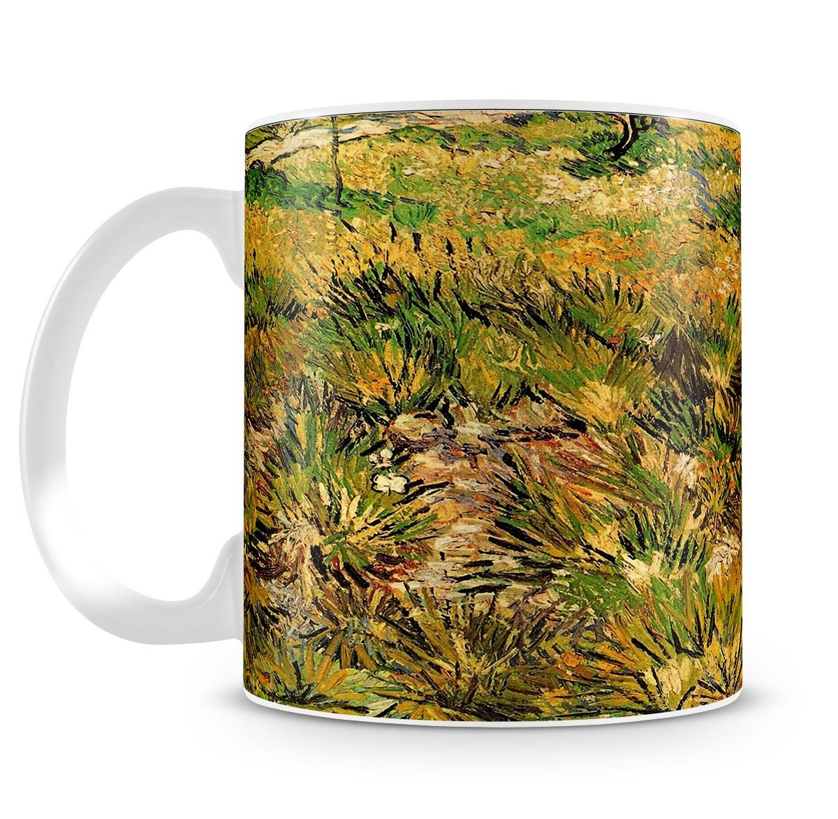 Meadow in the Garden of Saint-Paul Hospital by Van Gogh Mug - Canvas Art Rocks - 4
