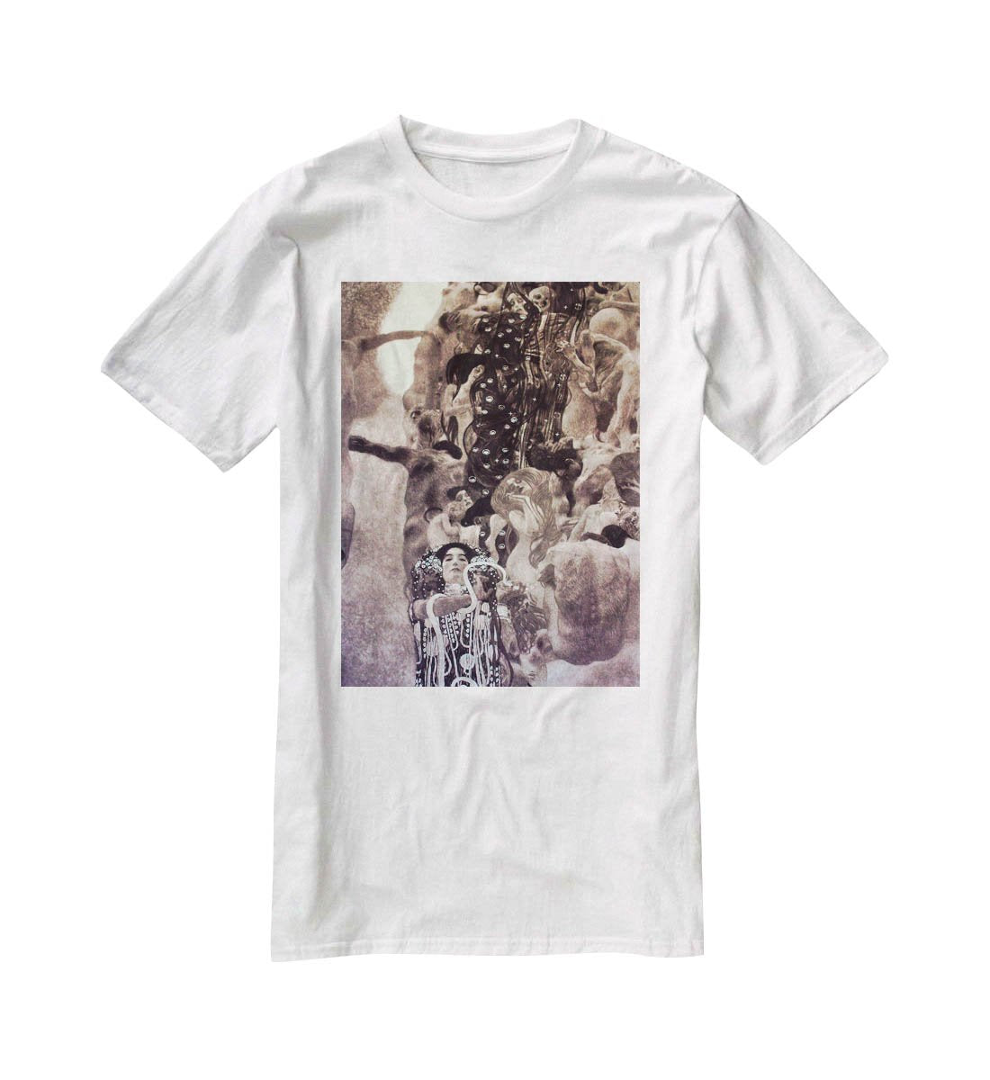 Medicine by Klimt T-Shirt - Canvas Art Rocks - 5