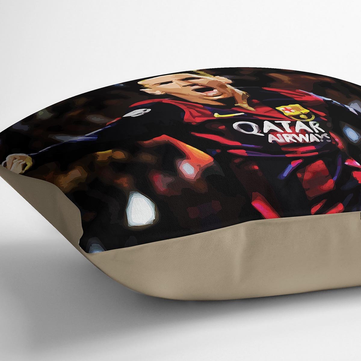 Messi Goal Celebration Cushion