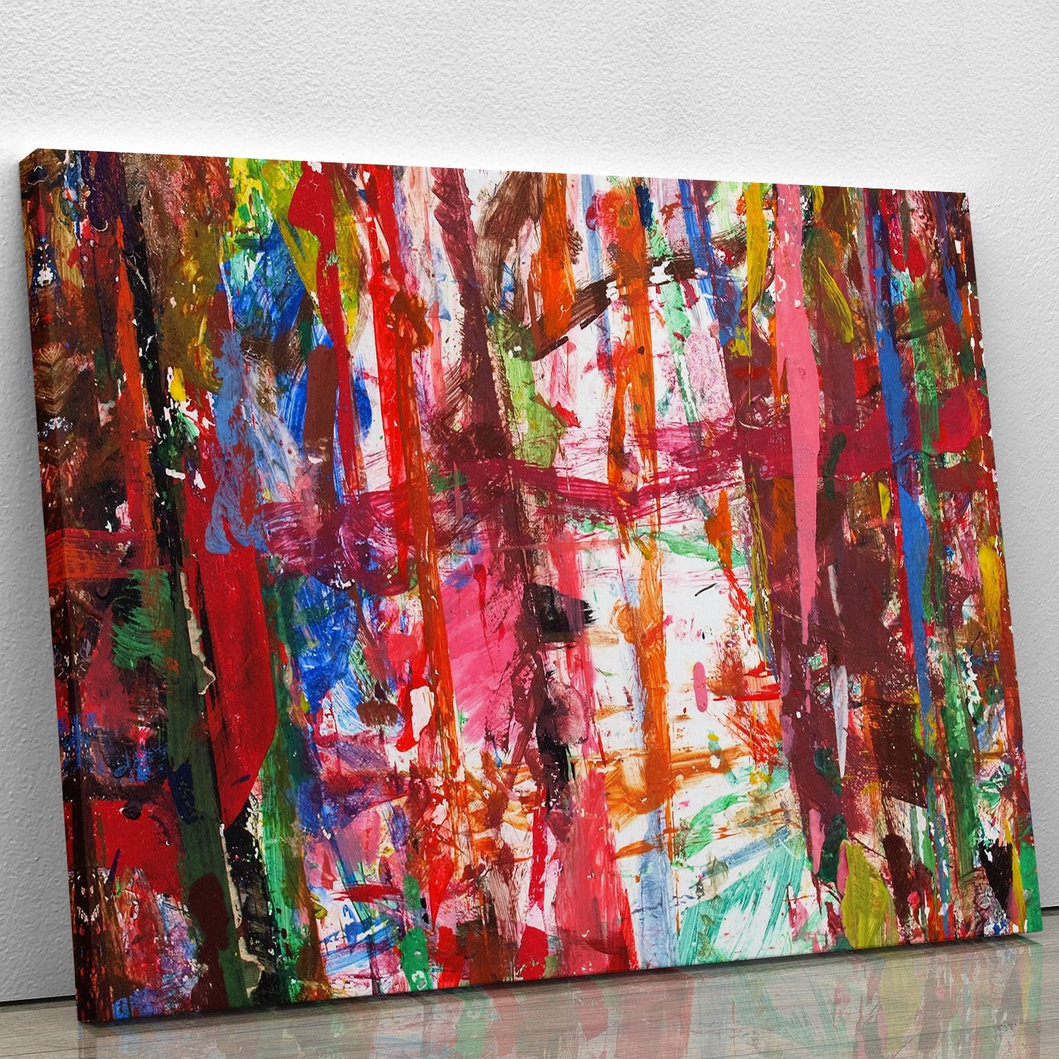 Messy Art Canvas Print or Poster