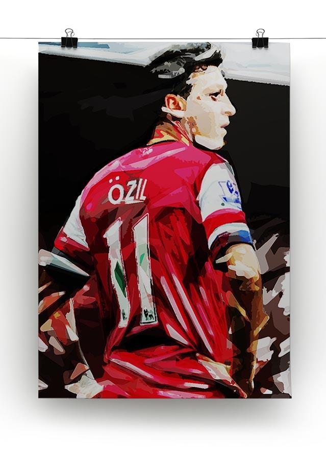 Mesut Ozil Canvas Print or Poster - Canvas Art Rocks - 2