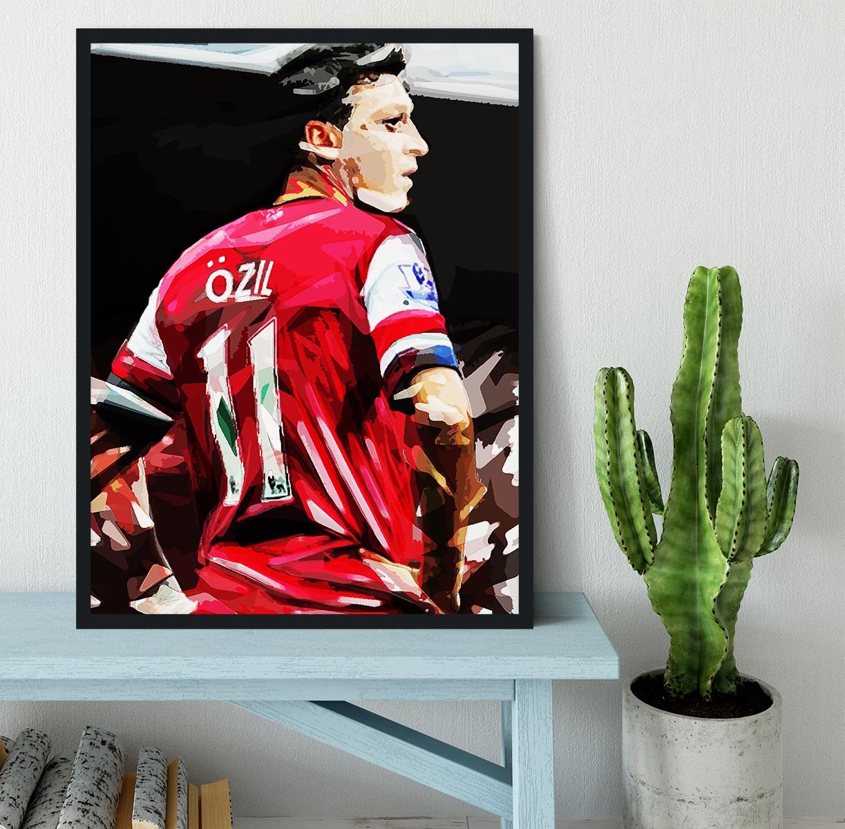 Mesut Ozil Framed Print - Canvas Art Rocks - 2