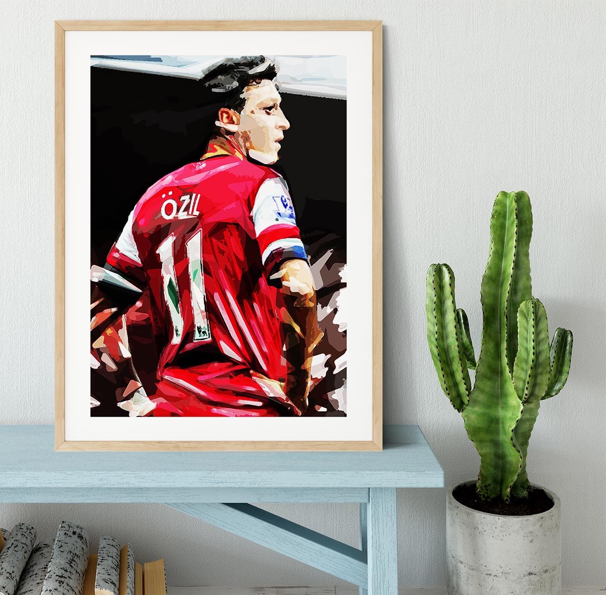 Mesut Ozil Framed Print - Canvas Art Rocks - 3