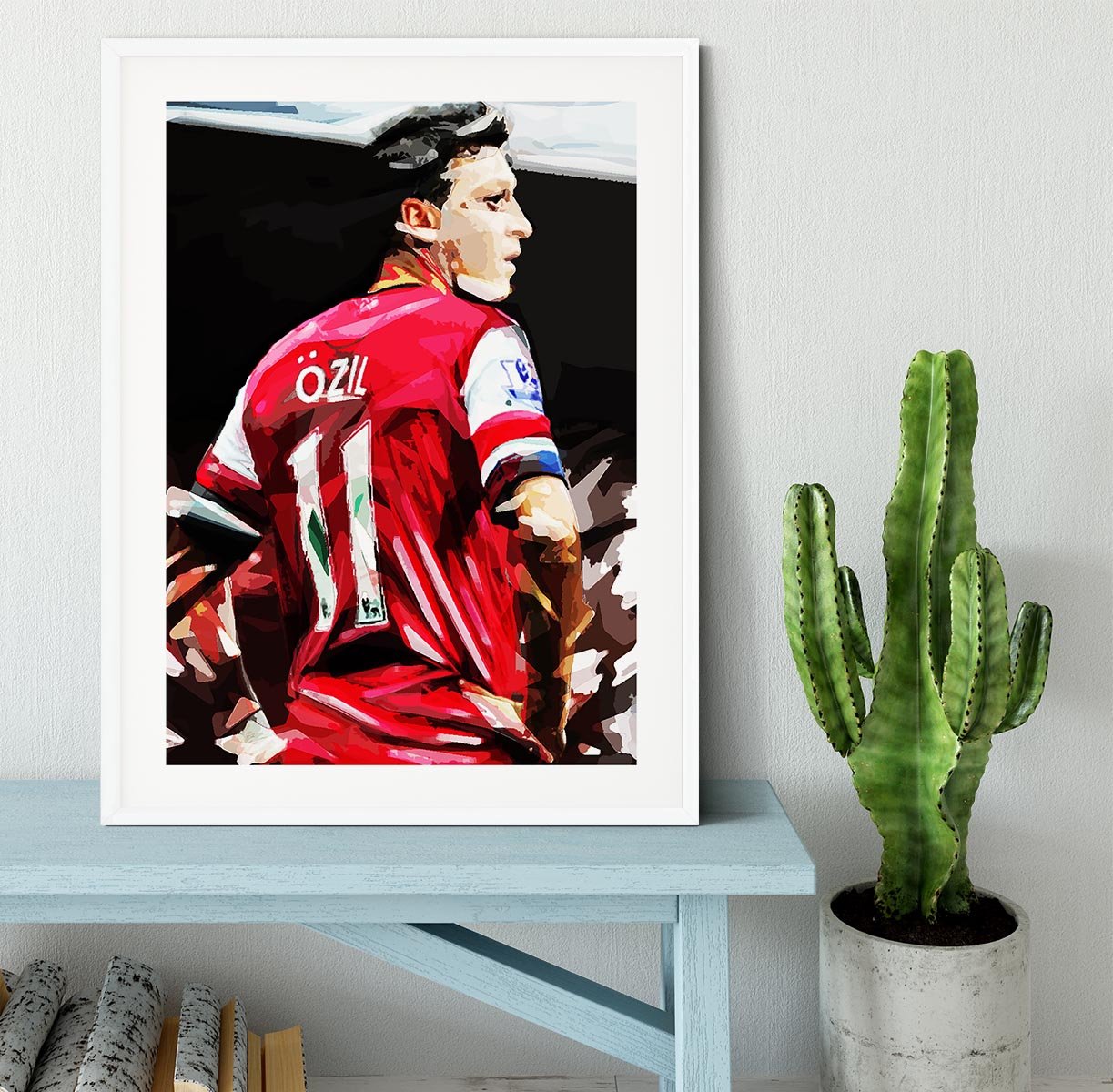 Mesut Ozil Framed Print - Canvas Art Rocks - 5