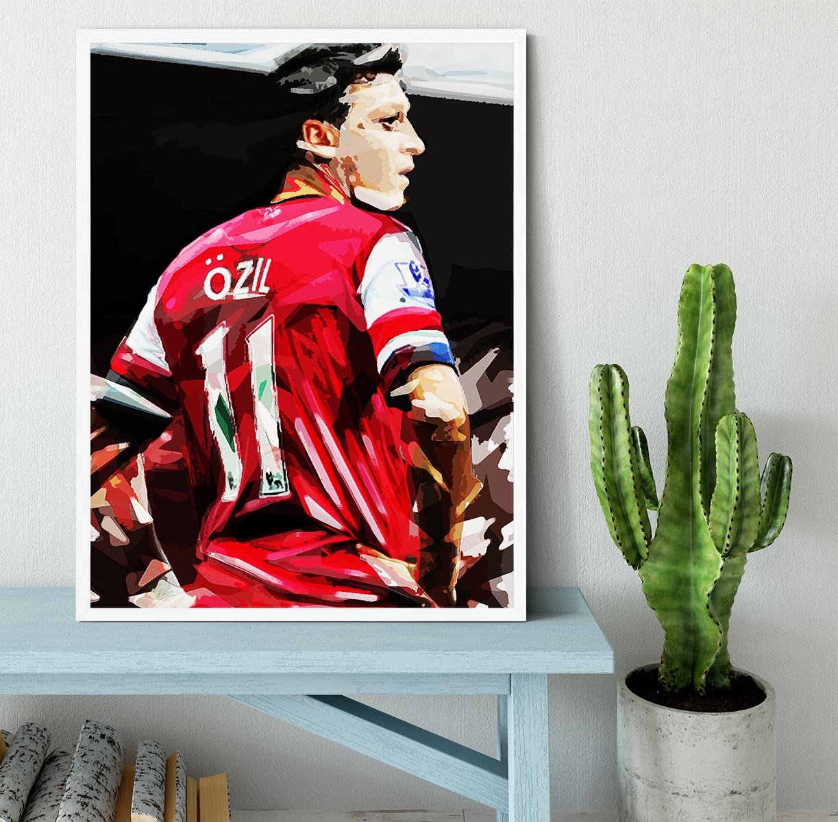 Mesut Ozil Framed Print - Canvas Art Rocks -6