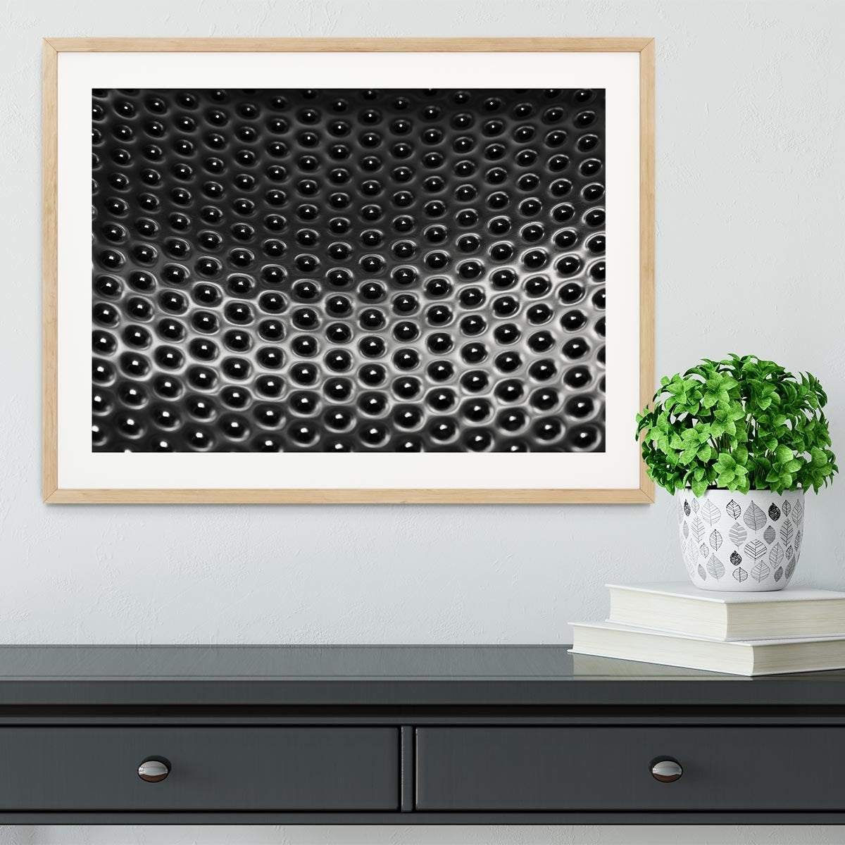 Metal Rivets Framed Print - Canvas Art Rocks - 3