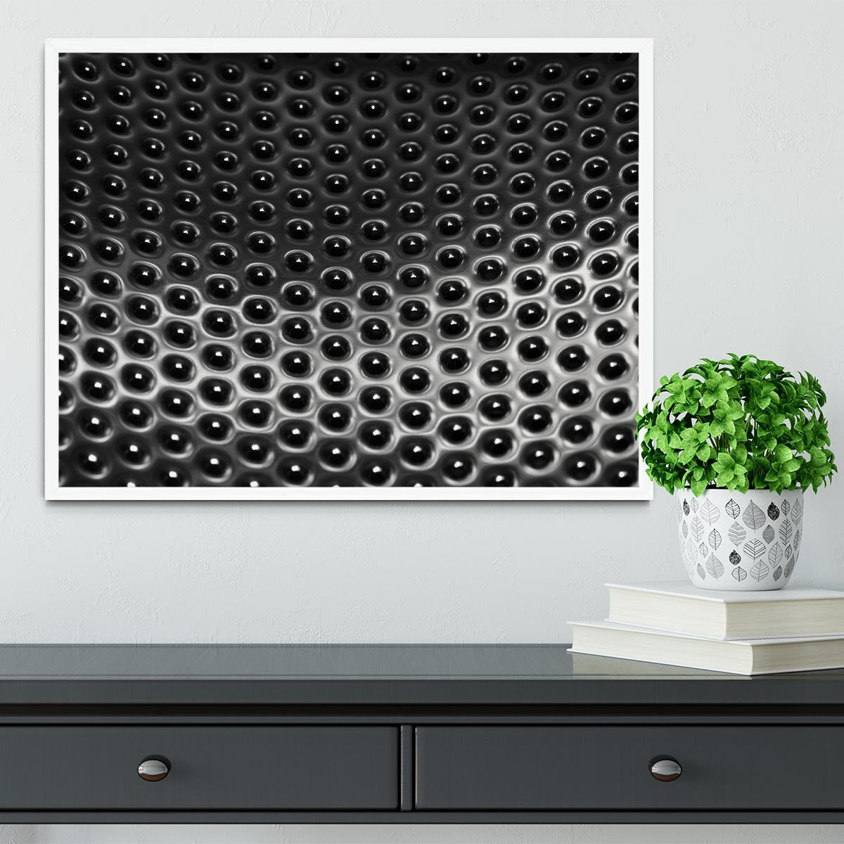 Metal Rivets Framed Print - Canvas Art Rocks -6