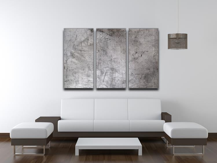 Metal texture 3 Split Panel Canvas Print - Canvas Art Rocks - 3