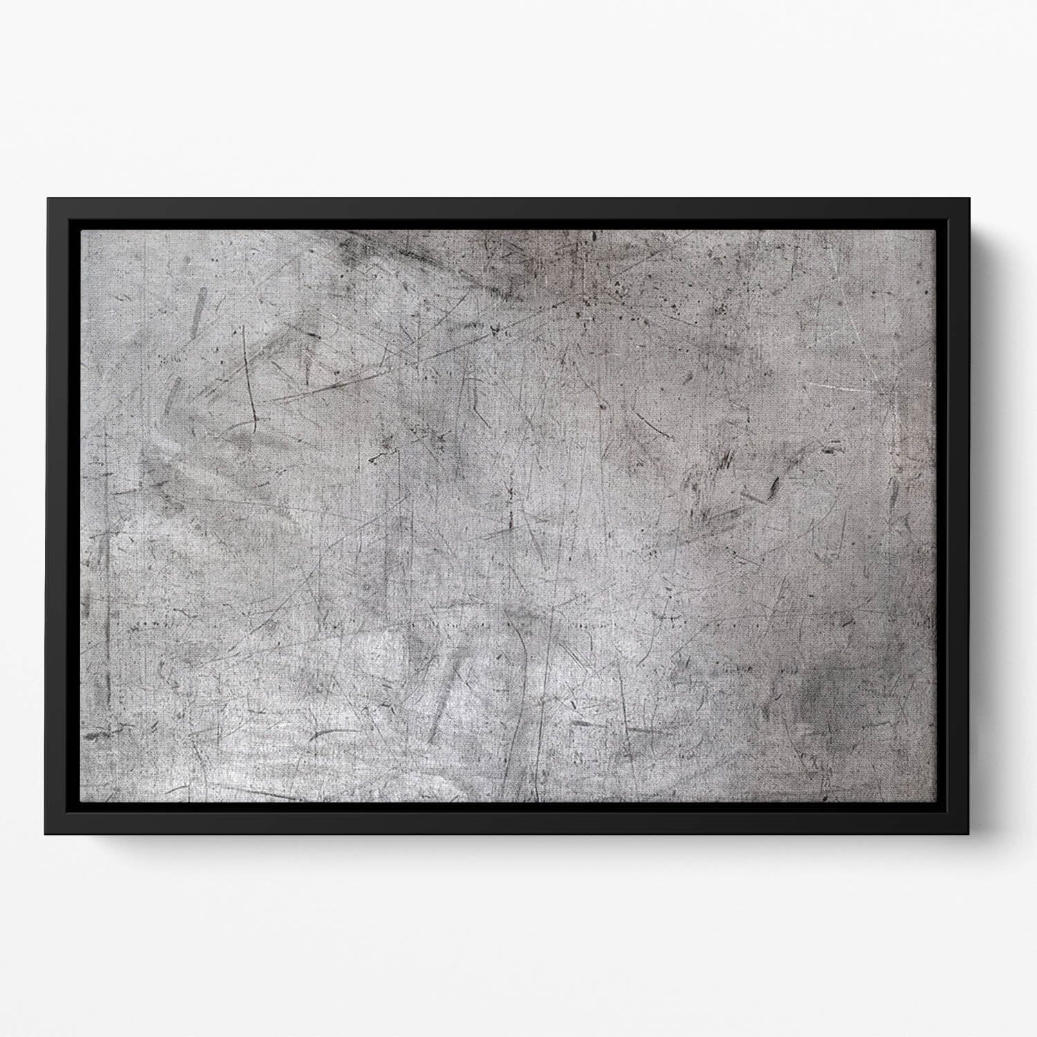 Metal texture Floating Framed Canvas