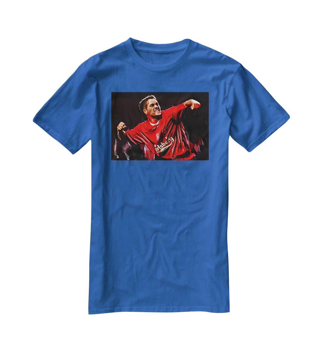 Michael Owen Liverpool T-Shirt - Canvas Art Rocks - 2