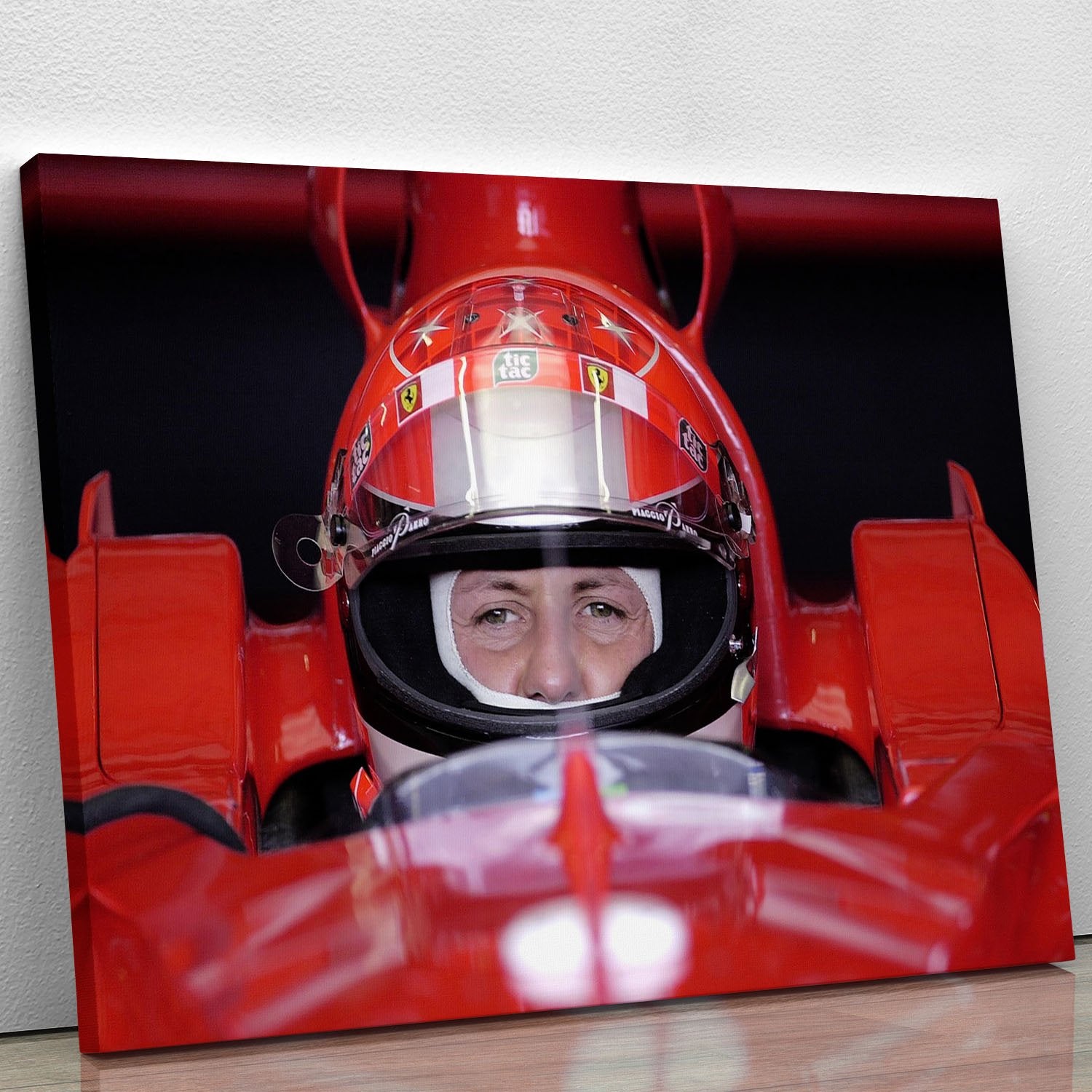 Michael Schumacher 2001 Canvas Print or Poster