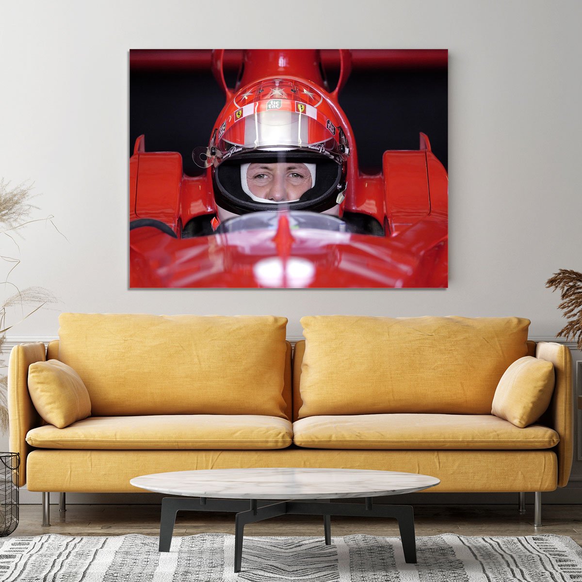 Michael Schumacher 2001 Canvas Print or Poster