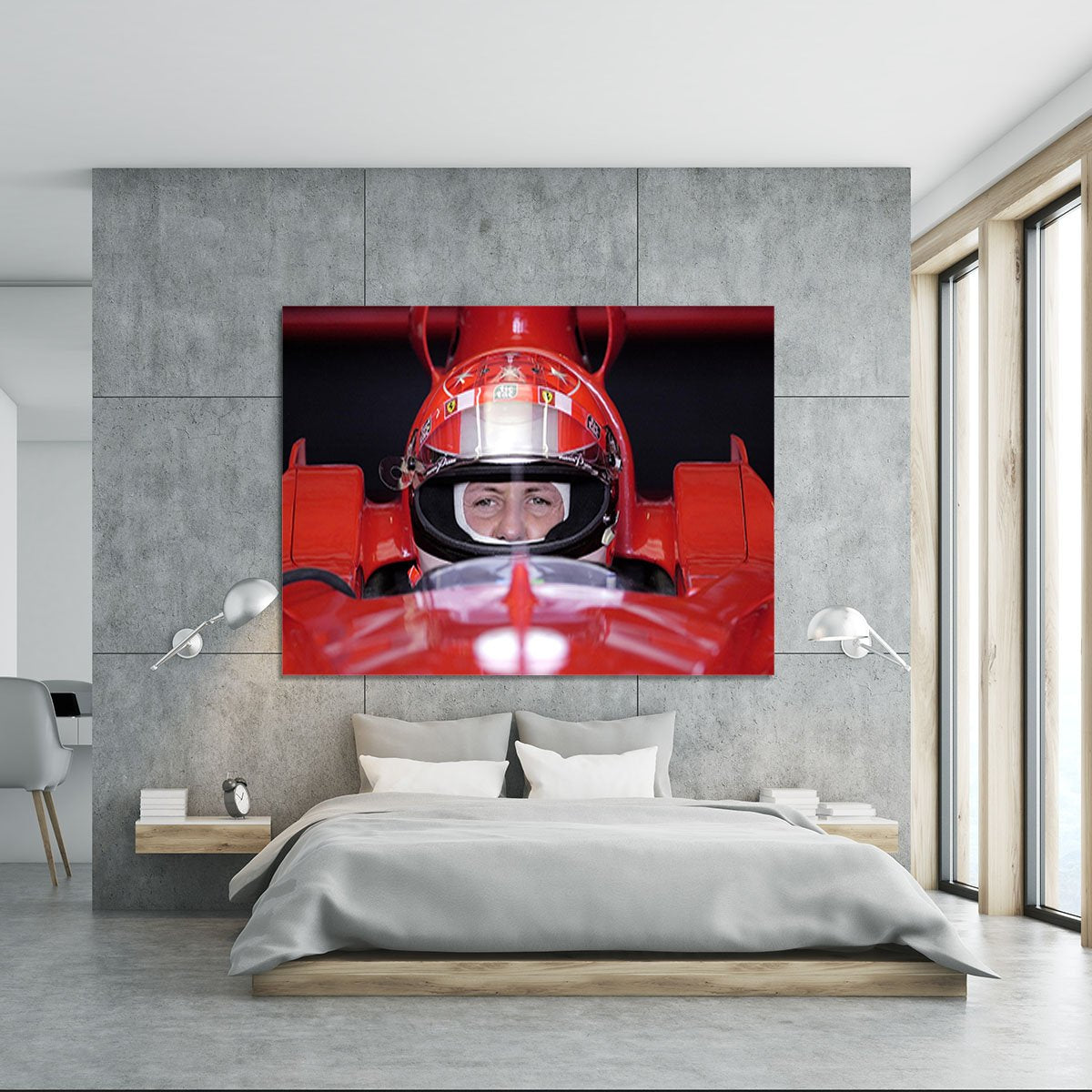 Michael Schumacher 2001 Canvas Print or Poster