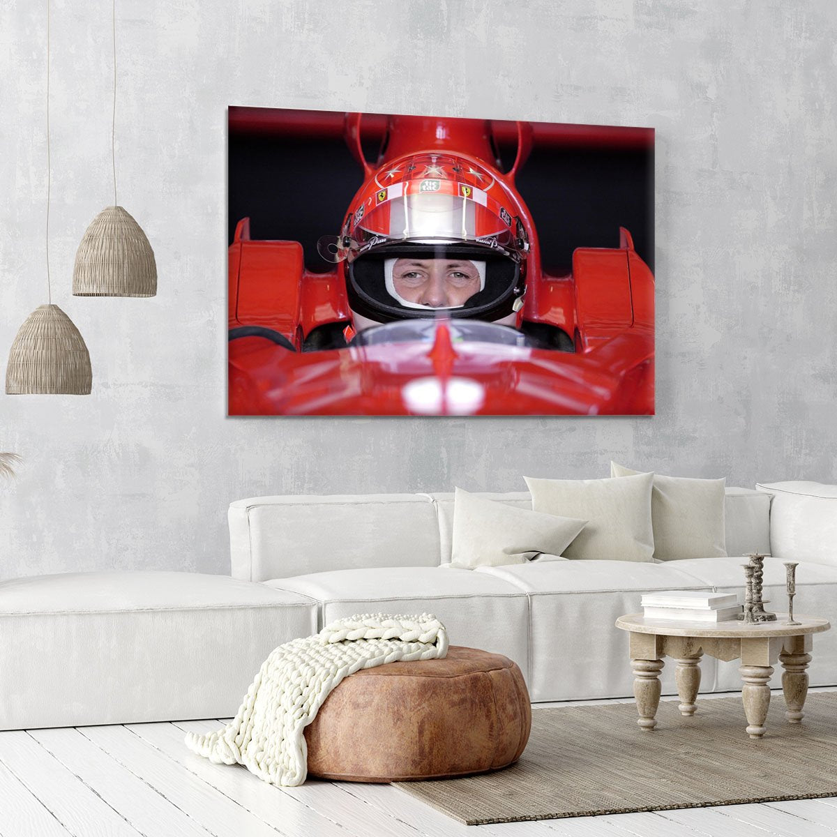 Michael Schumacher 2001 Canvas Print or Poster