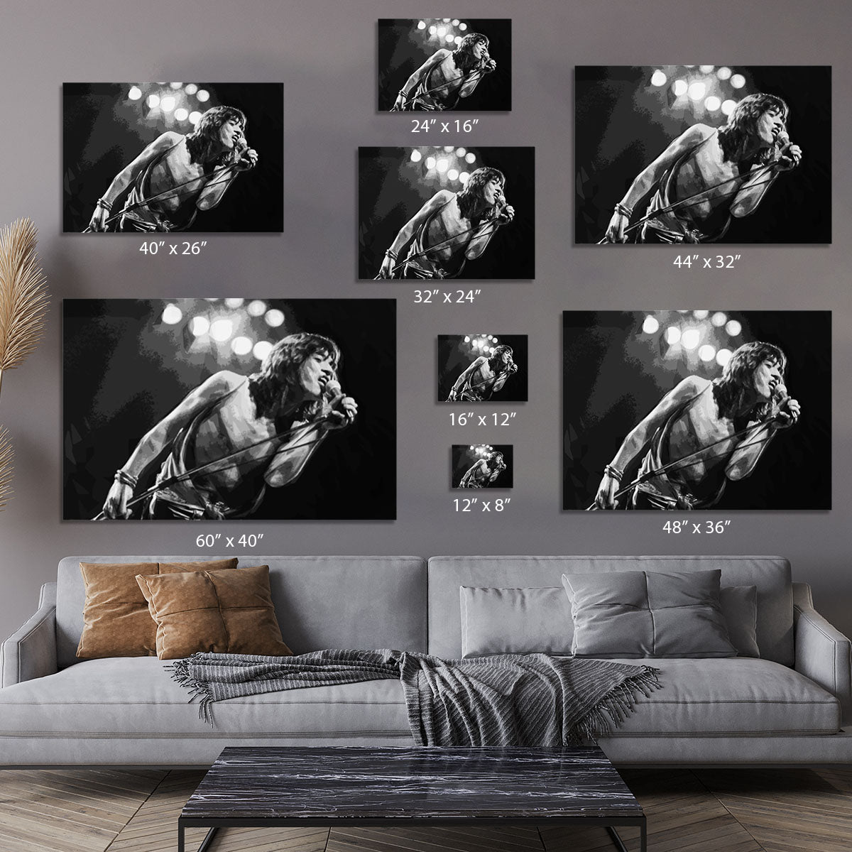 Mick Jagger Canvas Print or Poster - Canvas Art Rocks - 7
