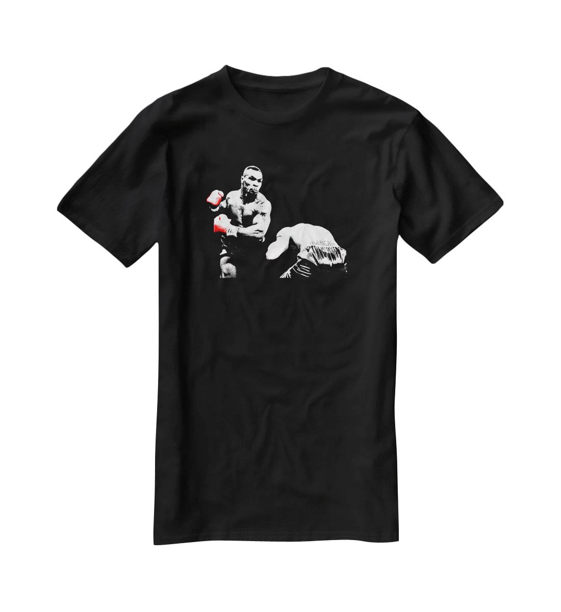 Mike Tyson Knockout T-Shirt - Canvas Art Rocks - 1