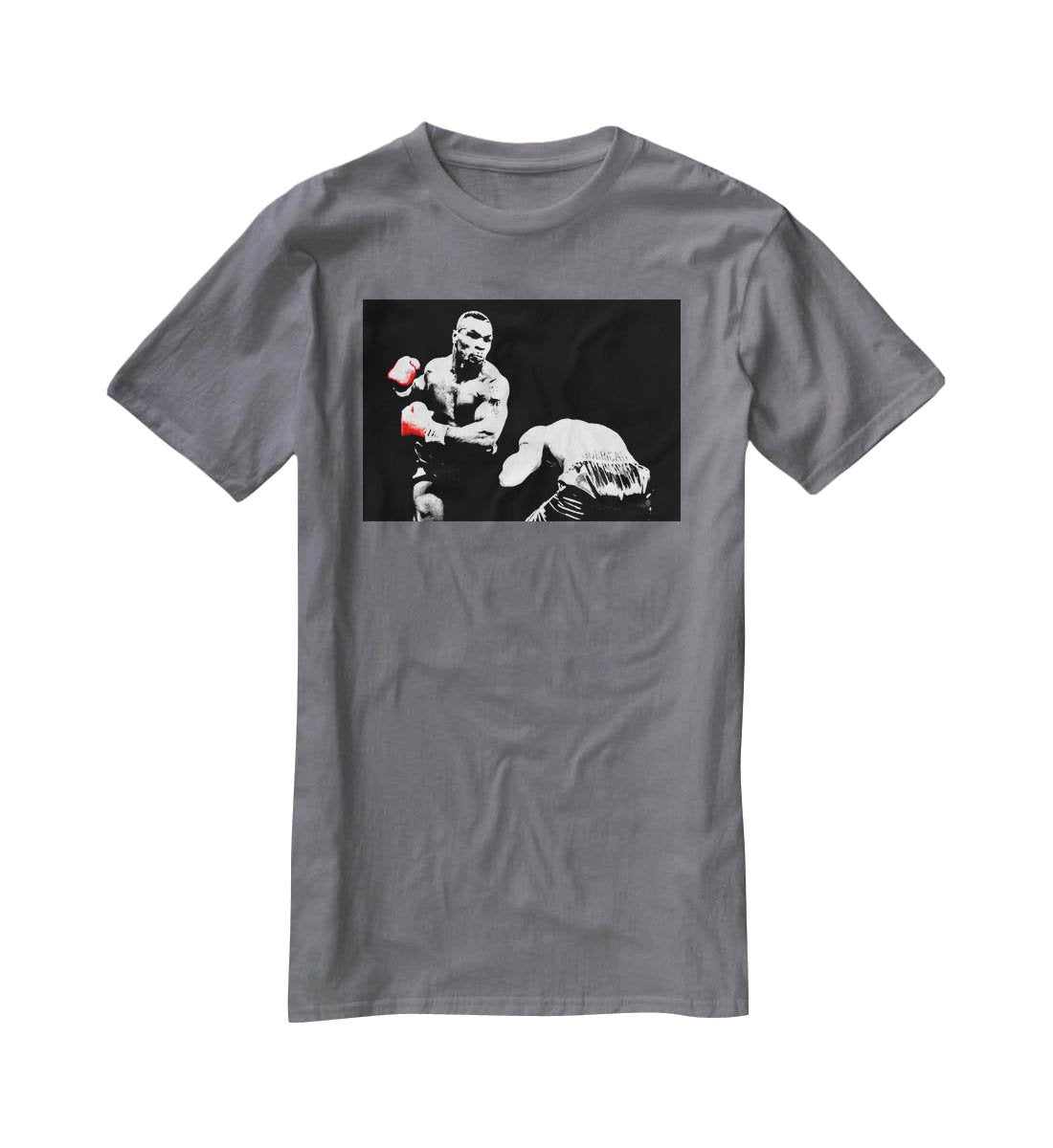 Mike Tyson Knockout T-Shirt - Canvas Art Rocks - 3