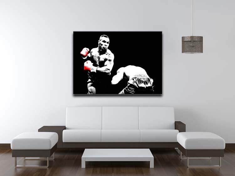 Mike Tyson Knockout Canvas Print or Poster