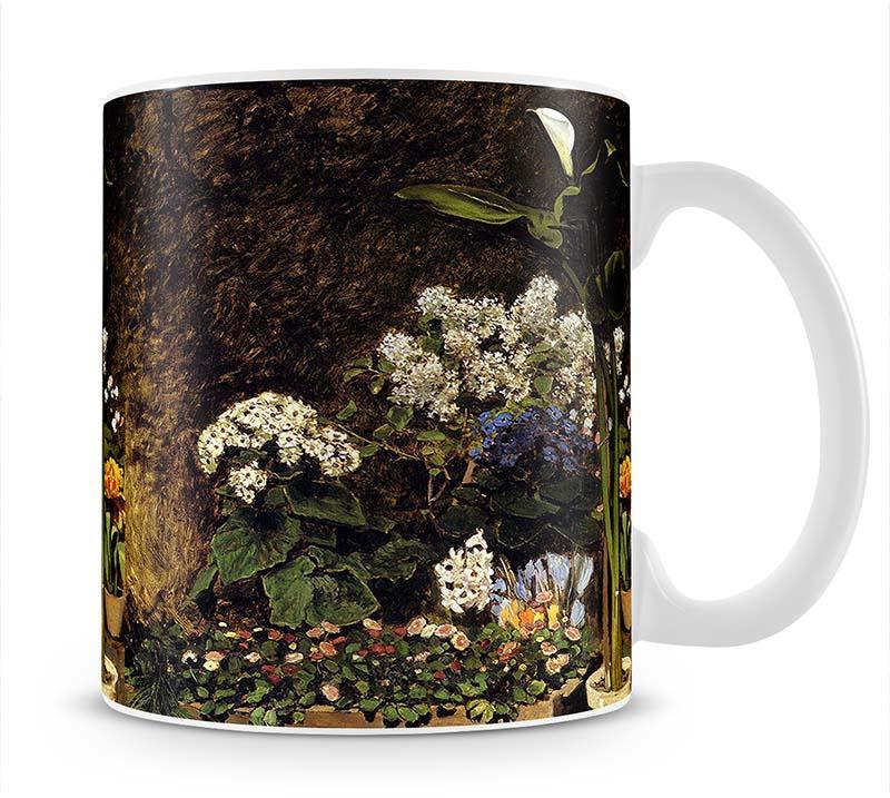 Mixed Spring Flowers by Renoir Mug - Canvas Art Rocks - 1