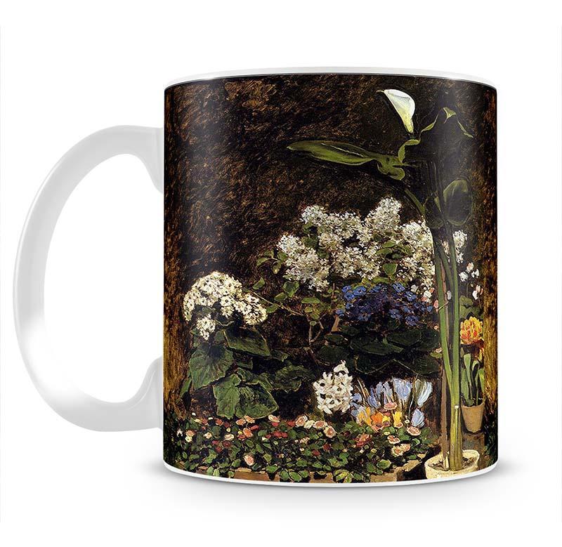 Mixed Spring Flowers by Renoir Mug - Canvas Art Rocks - 2