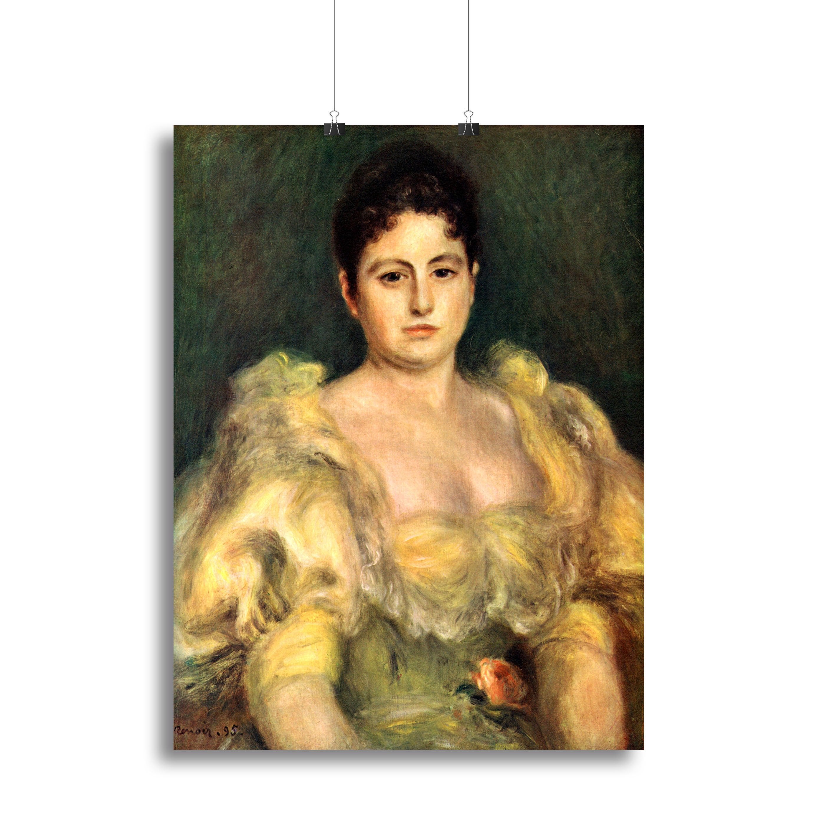 Mme Stephen Pichon by Renoir Canvas Print or Poster
