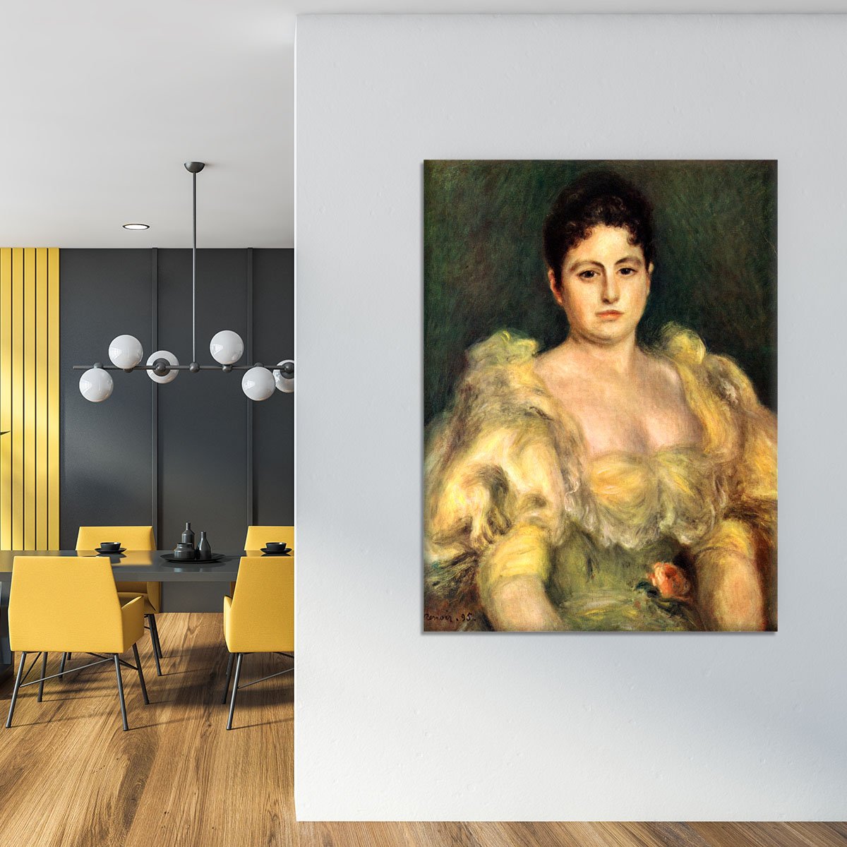 Mme Stephen Pichon by Renoir Canvas Print or Poster