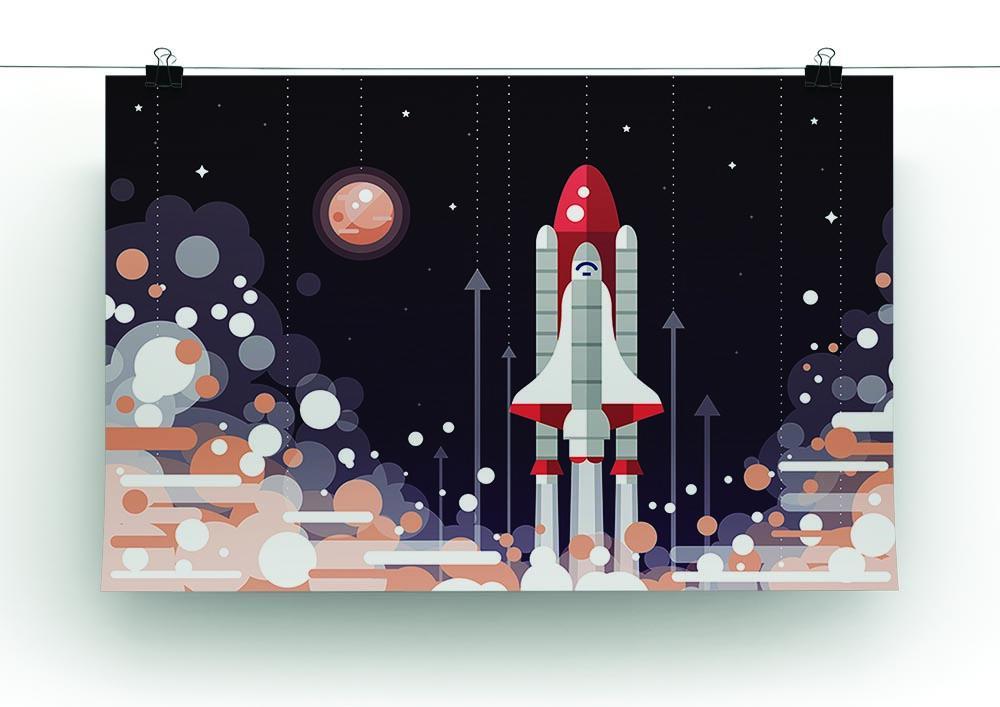 Modern vectorflat design Canvas Print or Poster - Canvas Art Rocks - 2