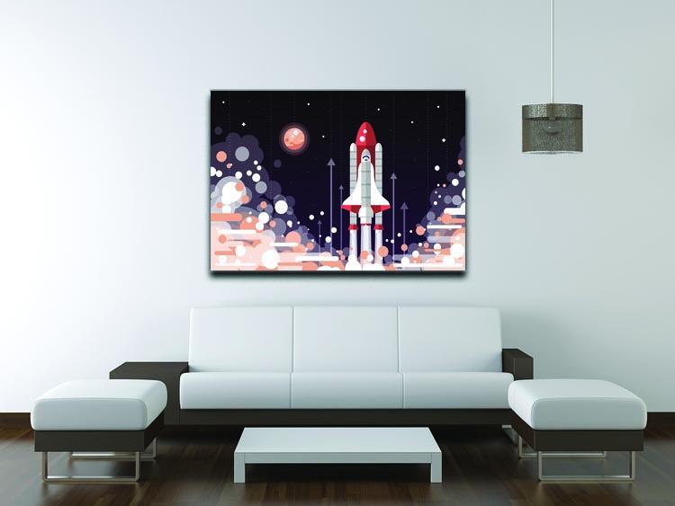 Modern vectorflat design Canvas Print or Poster - Canvas Art Rocks - 4
