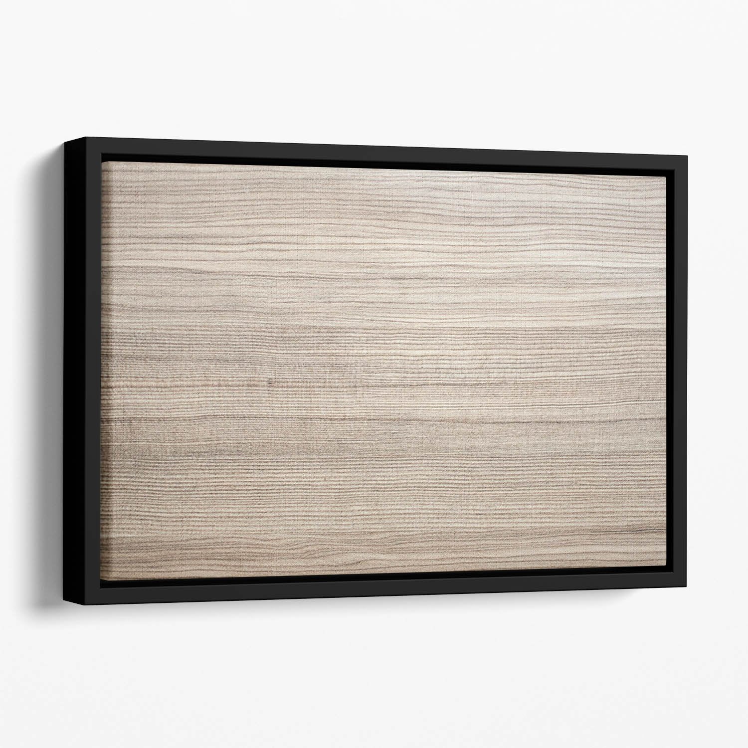 Modern wood texture Floating Framed Canvas