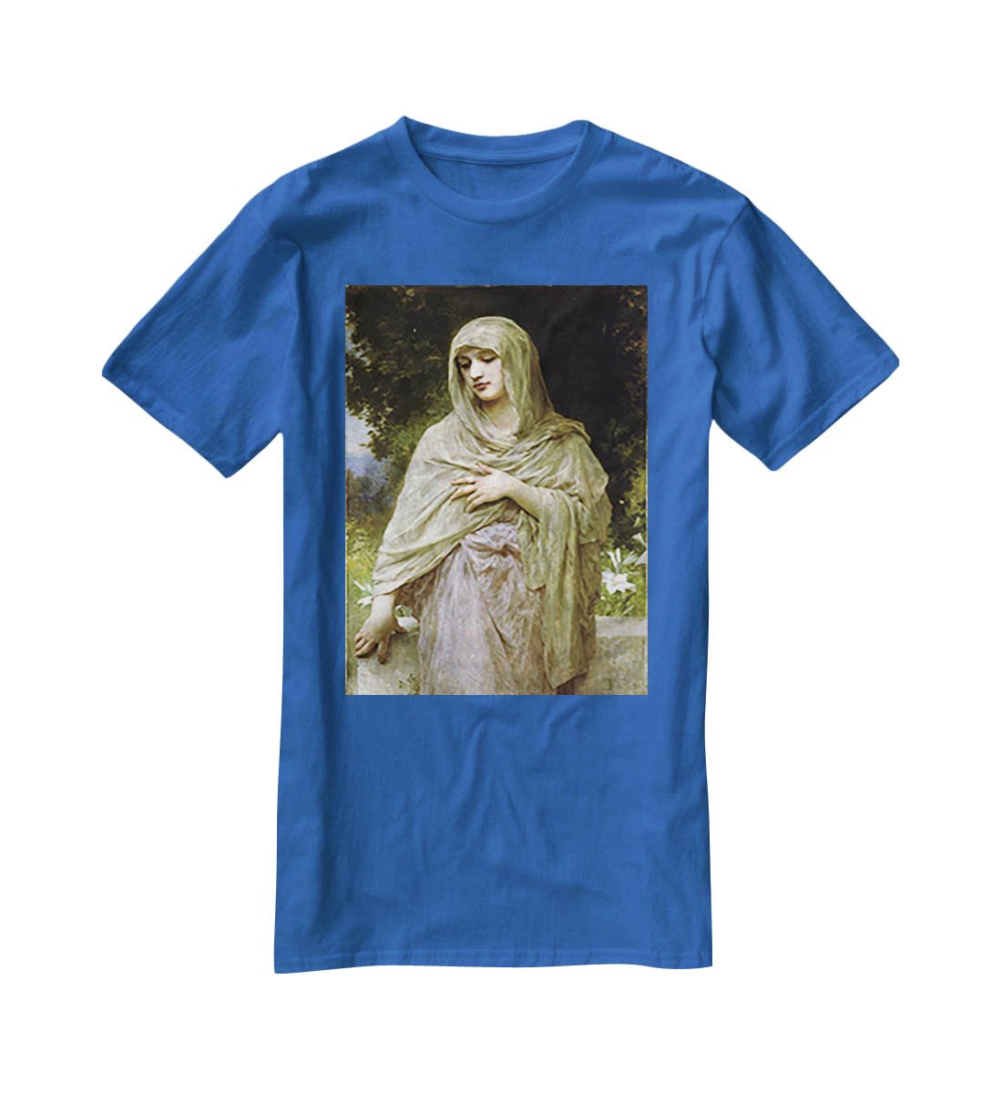 Modestie By Bouguereau T-Shirt - Canvas Art Rocks - 2