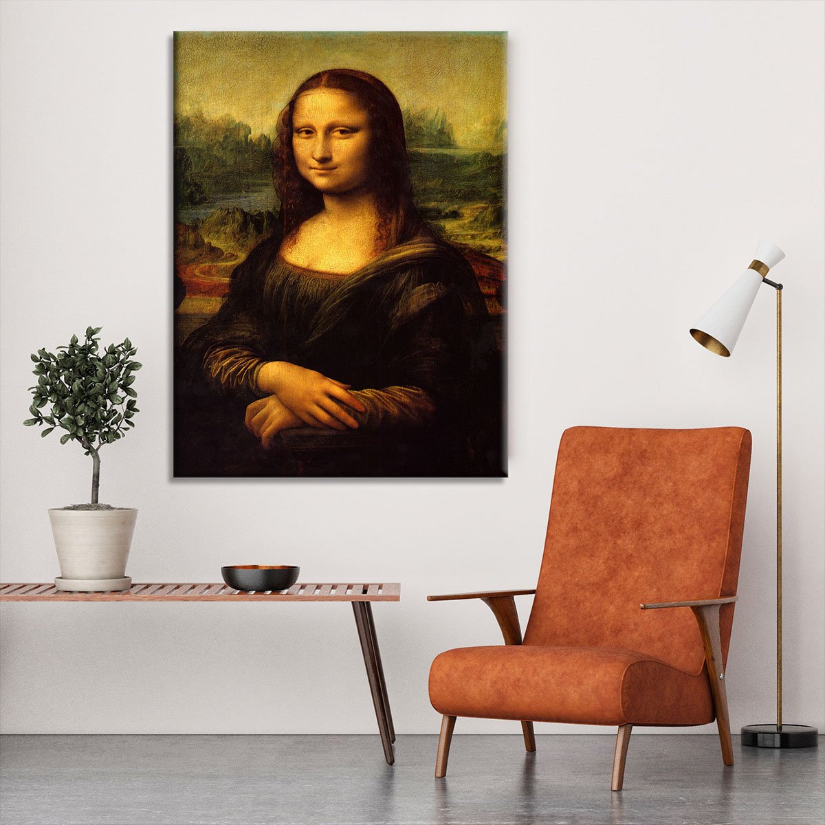 Mona Lisa by Da Vinci Canvas Print or Poster