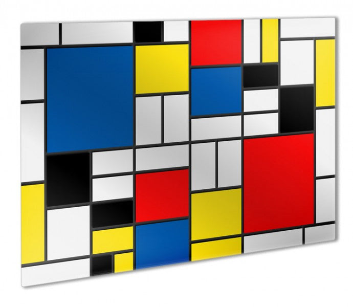 Mondrian Design Print - Canvas Art Rocks - 3