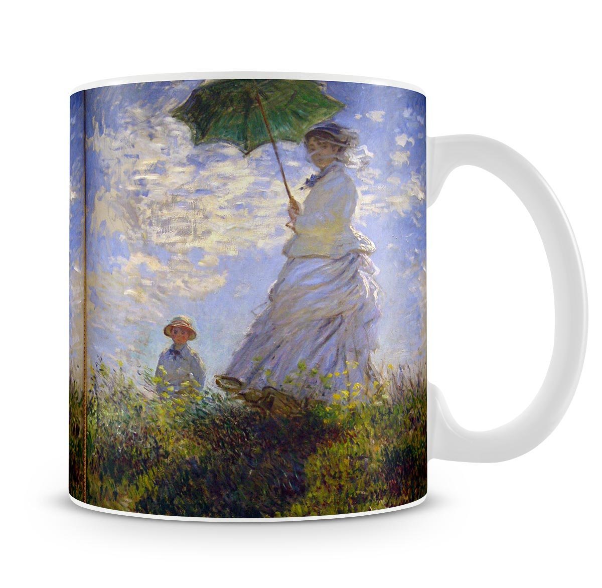 Monet Umbrella Mug - Canvas Art Rocks - 4