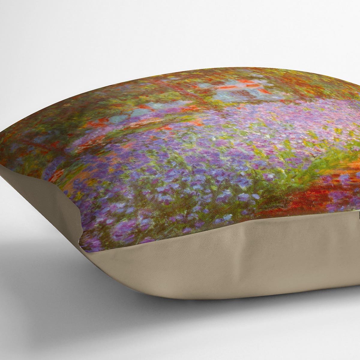 Monet's Garden by Monet Throw Pillow