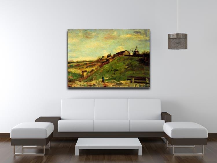Montmartre Quarry the Mills by Van Gogh Canvas Print & Poster - Canvas Art Rocks - 4