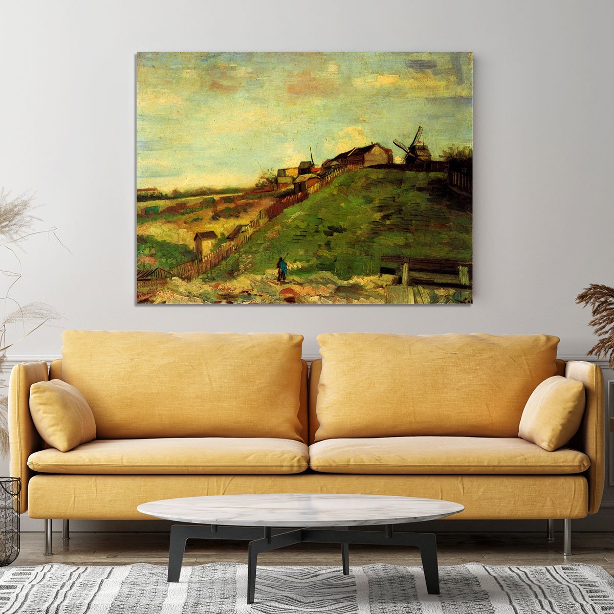 Montmartre Quarry the Mills by Van Gogh Canvas Print or Poster