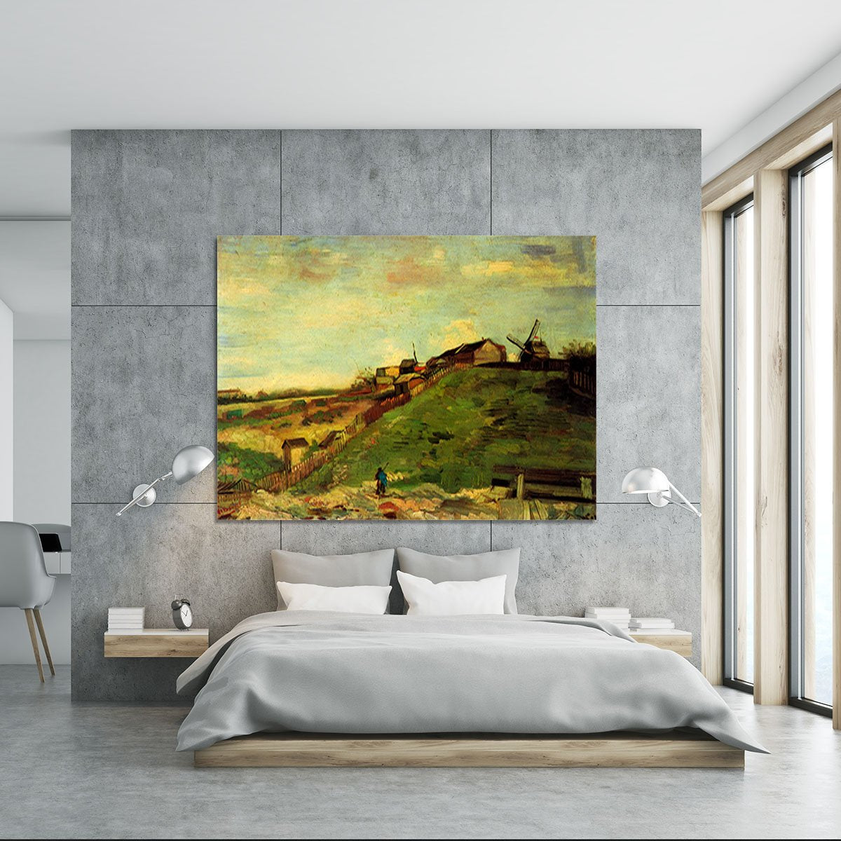 Montmartre Quarry the Mills by Van Gogh Canvas Print or Poster