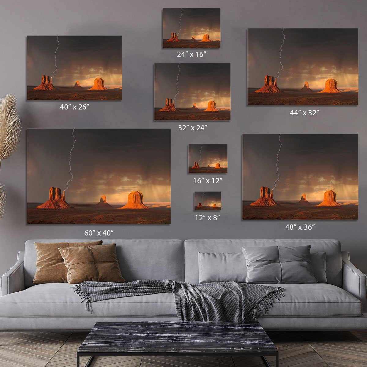 Monument Valley Canvas Print or Poster