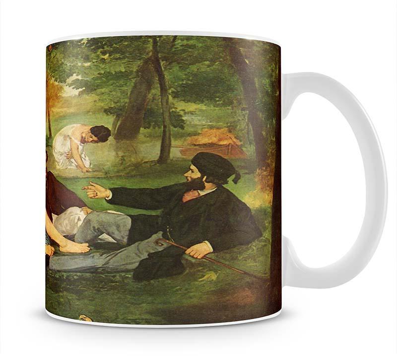 Morning Break by Manet Mug - Canvas Art Rocks - 1