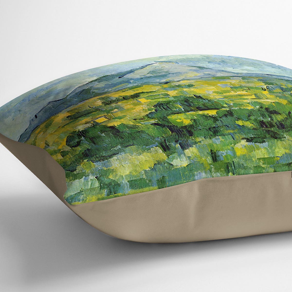 Mount St. Victiore by Cezanne Cushion - Canvas Art Rocks - 2