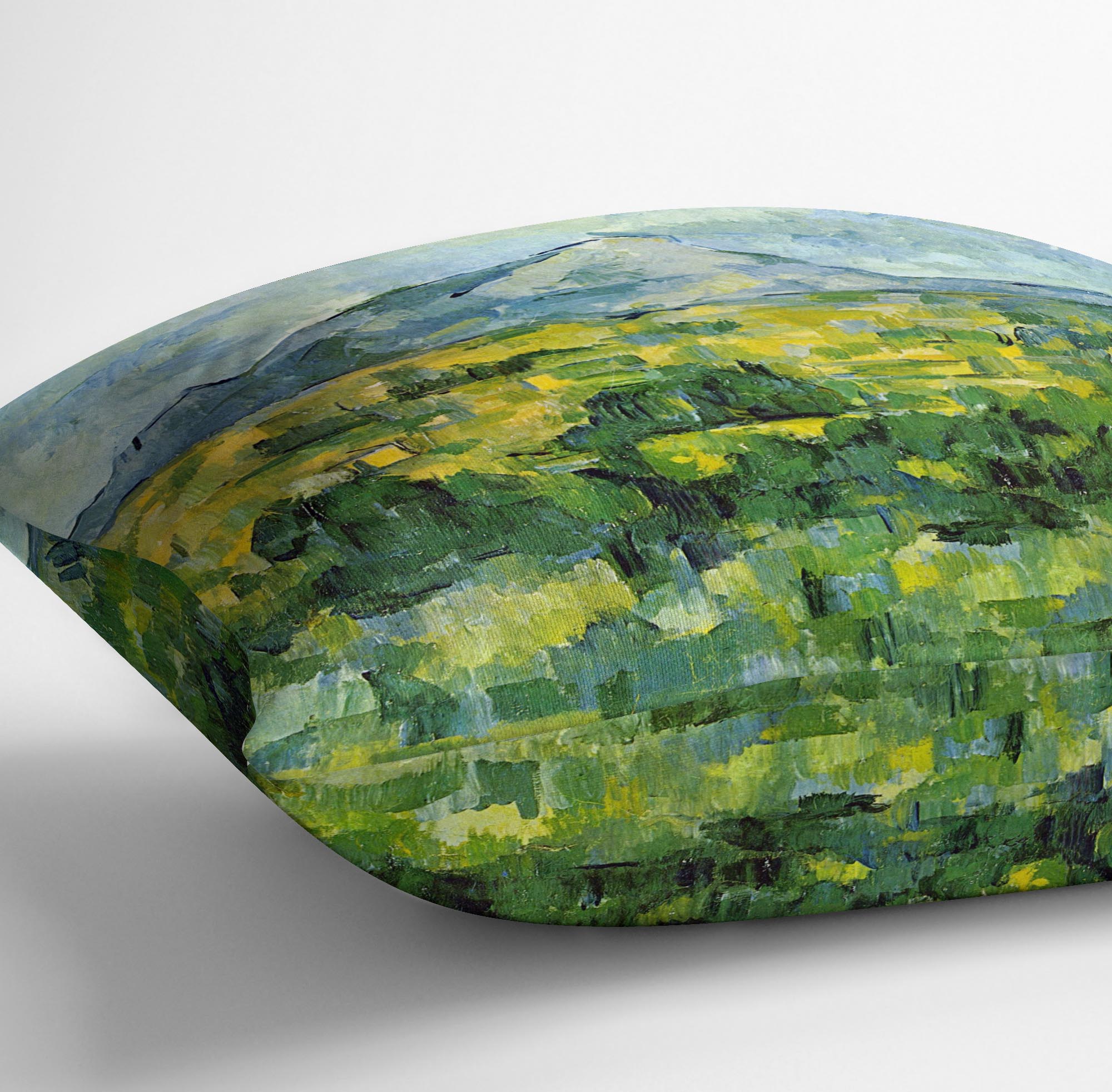 Mount St. Victiore by Cezanne Cushion - Canvas Art Rocks - 3