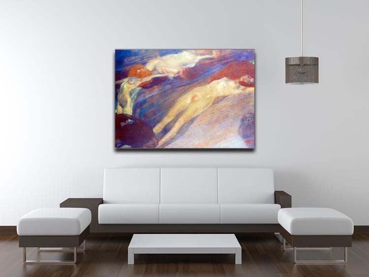 Moving water by Klimt Canvas Print or Poster - Canvas Art Rocks - 4