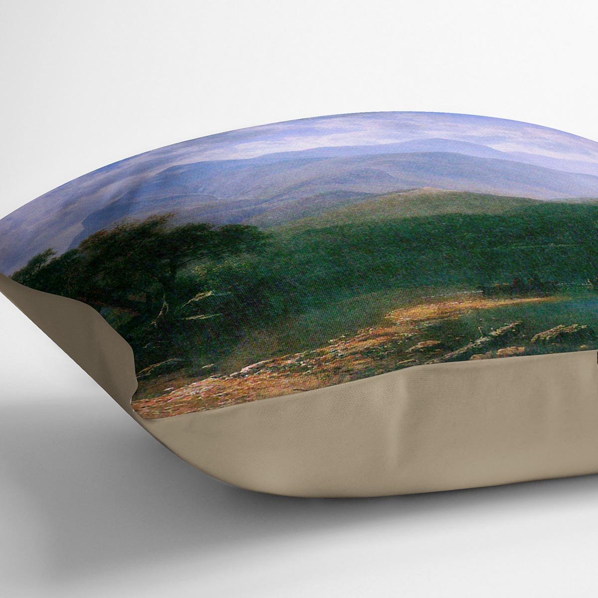Mt. Washington by Bierstadt Cushion - Canvas Art Rocks - 2