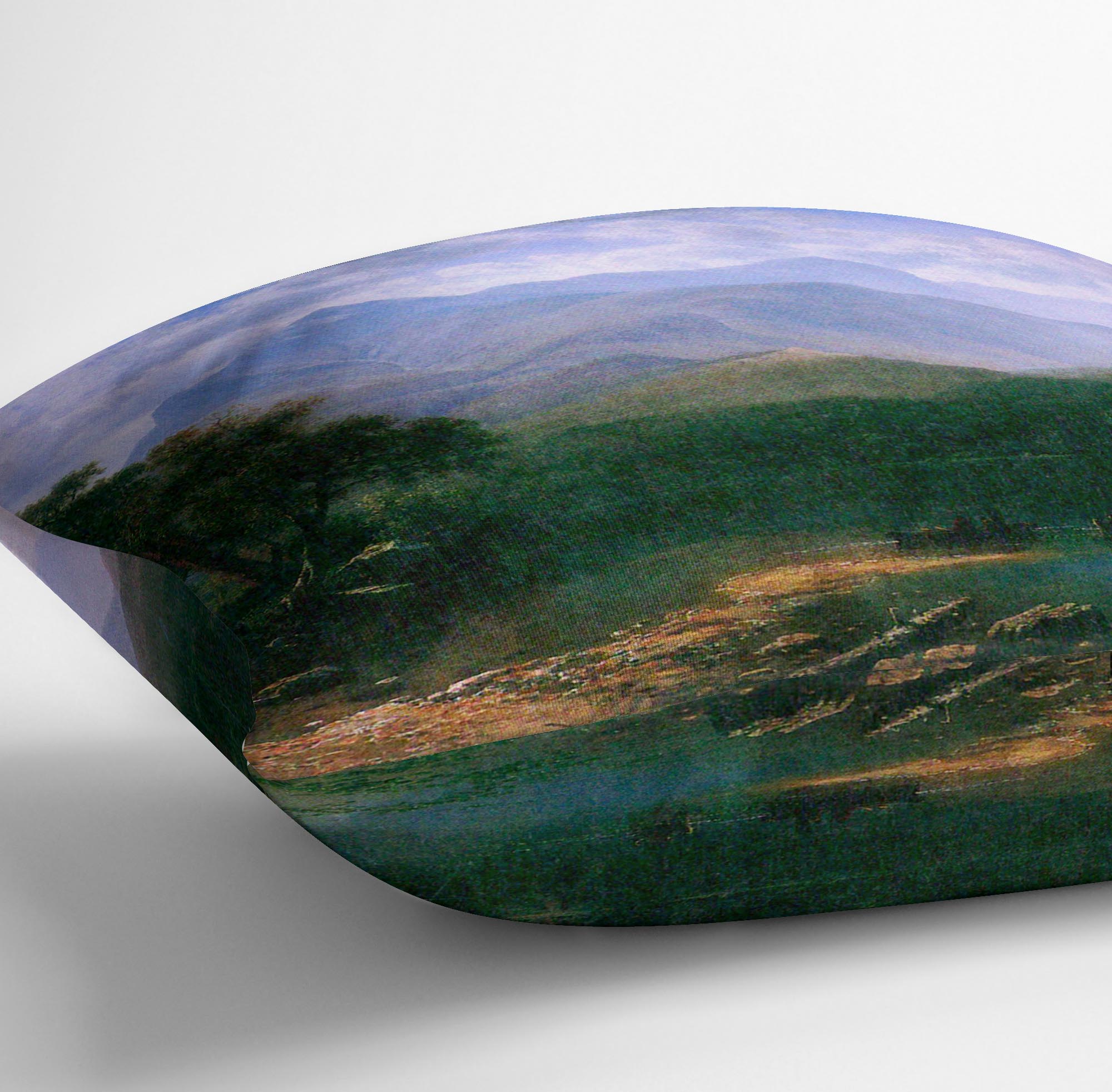 Mt. Washington by Bierstadt Cushion - Canvas Art Rocks - 3