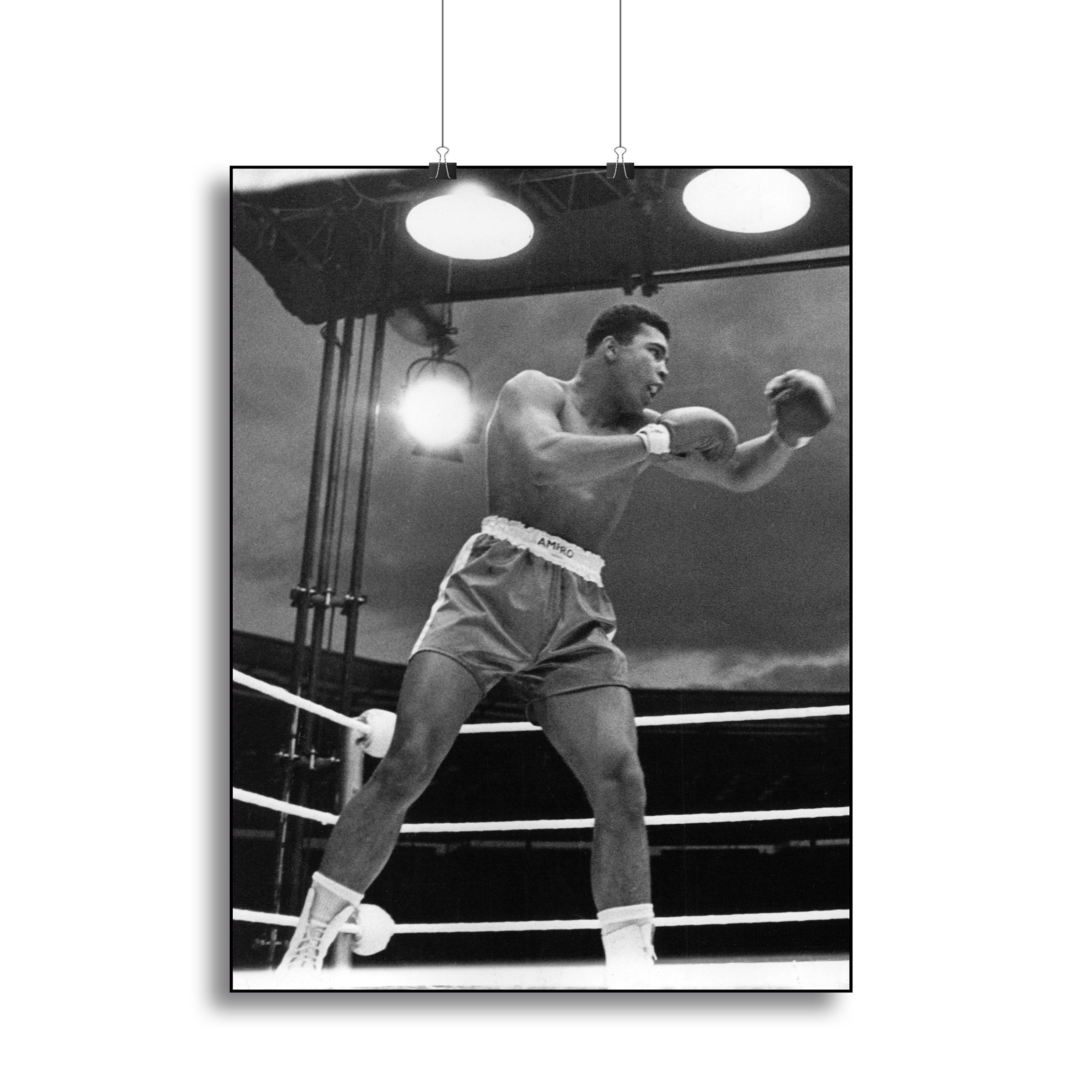 Muhammad Ali 1963 Canvas Print or Poster