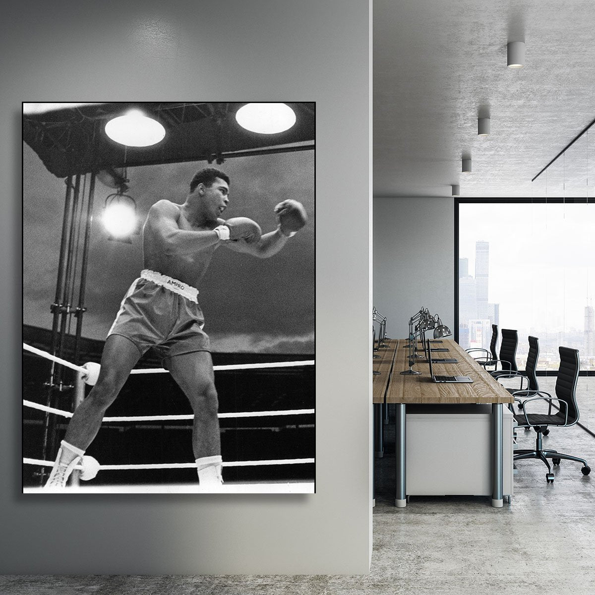 Muhammad Ali 1963 Canvas Print or Poster