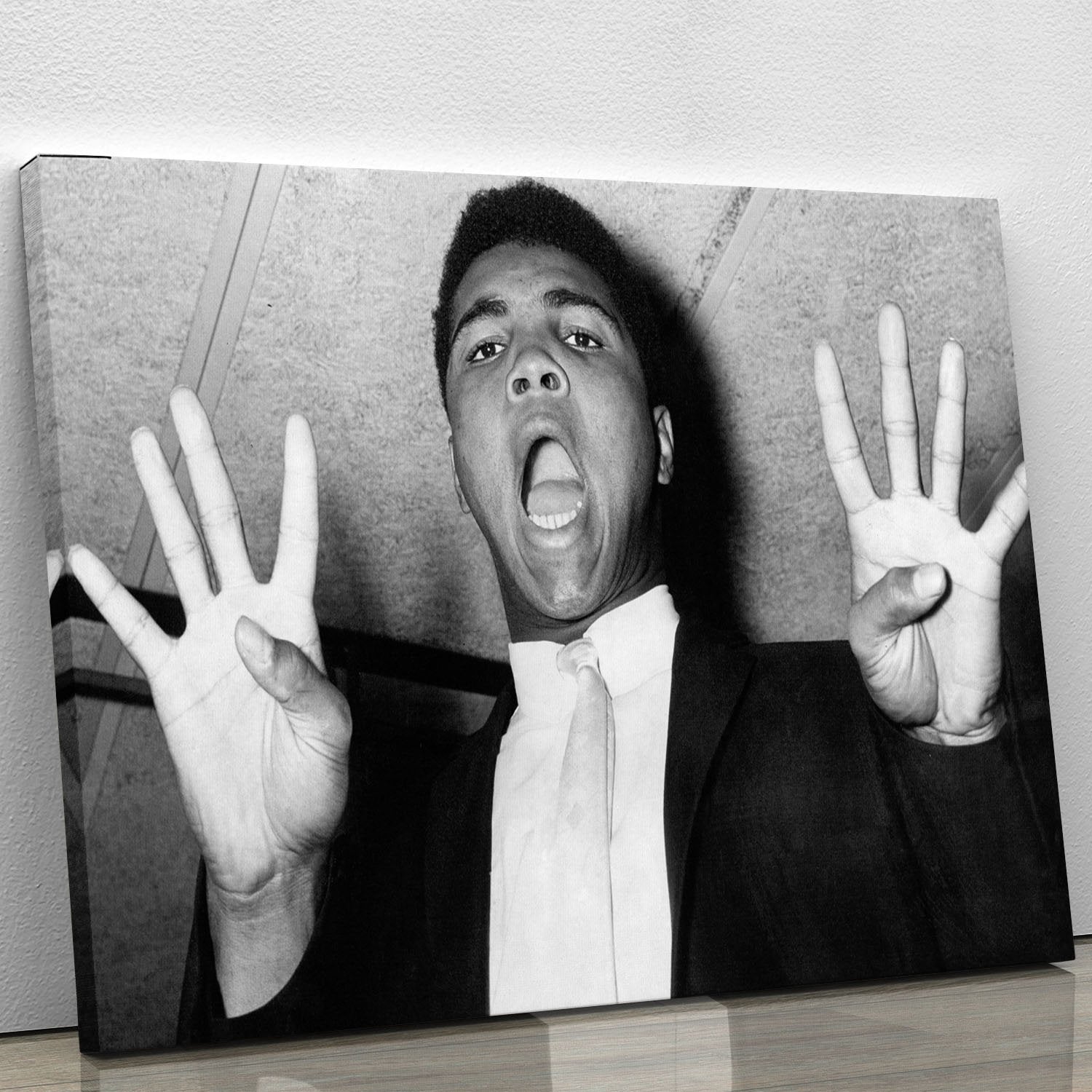 Muhammad 8 rounds Canvas Print or Poster