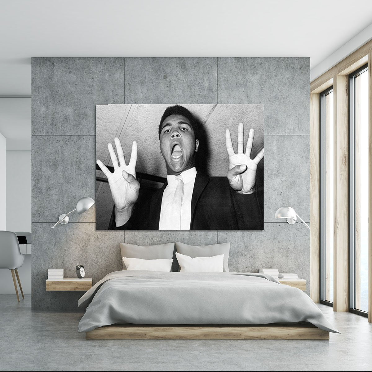 Muhammad 8 rounds Canvas Print or Poster